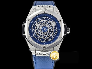 hublot big bang sang bleu limited edition special blue mens watch