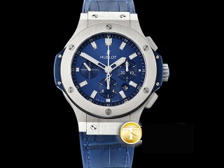 hublot big bang 44mm evolution blue chronograph mens watch