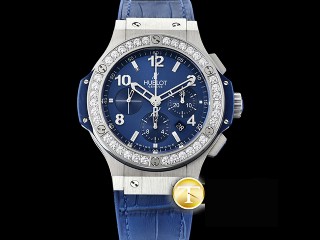 hublot big bang 44mm evolution blue chronograph mens watch