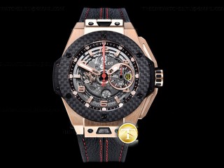 hublot big bang ferrari king gold carbon mens watch