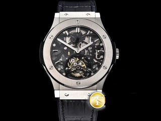 jbf factory hublot classic fusion skeleton tourbillon 45mm mens watch