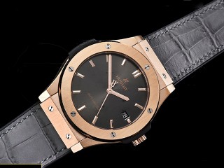 hublot classic fusion 45mm gold automatic mens watch