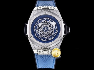 hublot big bang sang bleu-tattoo inspired limited edition mens watch