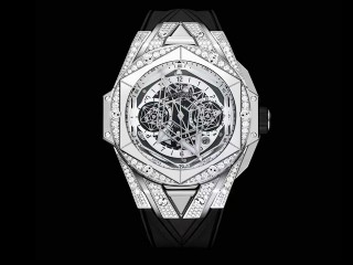 hublot big bang unico sang bleu ii 7750 chronograph mens watch