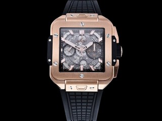 hublot square bang unico 42mm automatic mens watch