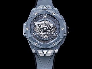 hublot big bang sang bleu ii 7750 chronograph mens watch