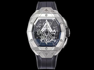 hublot spirit big bang sang bleu mens watch