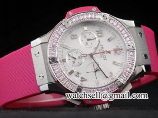 hublot big bang steel tutti frutti rose ladies watch