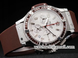 hublot big bang steel tutti frutti hazelnut ladies watch