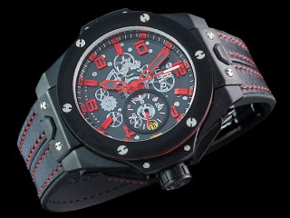 hublot big bang ferrari 401.cx.0123.vr all black limited edition man watch