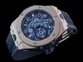 hublot big bang ferrari king gold carbon limited edition man watch