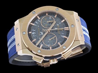 hublot classic fusion gold chronograph mens watch