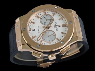 hublot classic fusion gold chronograph mens watch