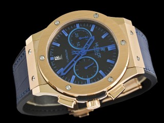 hublot classic fusion gold chronograph mens watch