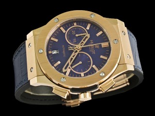 hublot classic fusion gold chronograph mens watch