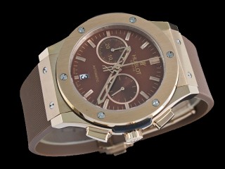 hublot classic fusion gold chronograph mens watch