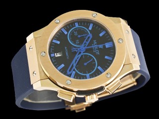 hublot classic fusion gold chronograph mens watch