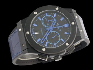 hublot classic fusion black chronograph mens watch