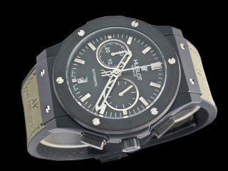 hublot classic fusion black chronograph mens watch