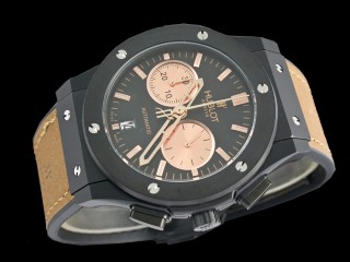 hublot classic fusion black chronograph mens watch