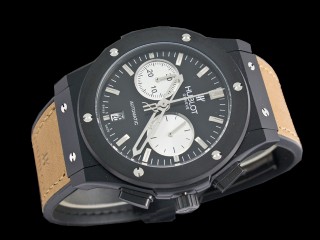 hublot classic fusion black chronograph mens watch