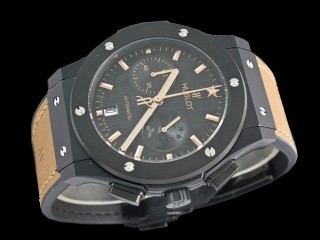 hublot classic fusion black chronograph mens watch