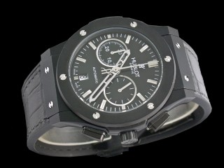 hublot classic fusion black chronograph mens watch