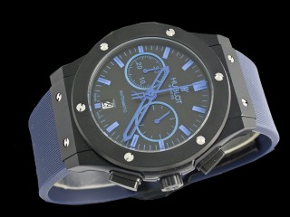 hublot classic fusion black chronograph mens watch