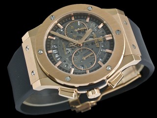 hublot classic fusion gold chronograph mens watch