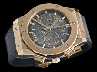 hublot classic fusion gold chronograph mens watch