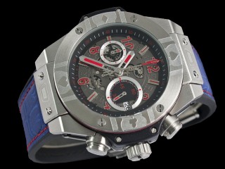 hublot big bang unico world poker tour steel 411.sx.1170.lr.wpt15 chronograph mens watch