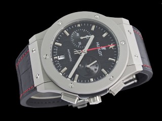 hublot classic fusion sandblast chronograph mens watch