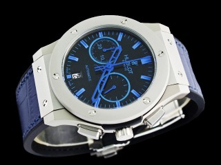 hublot classic fusion sandblast chronograph mens watch