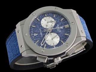 hublot classic fusion sandblast chronograph mens watch