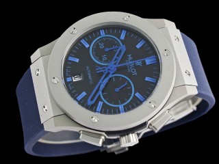 hublot classic fusion sandblast chronograph mens watch