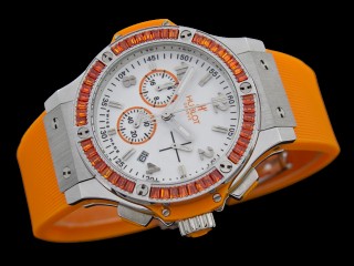 hublot big bang steel tutti frutti ladies watch