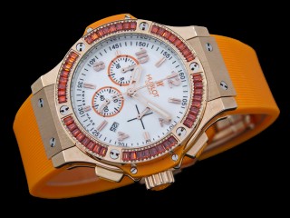 hublot big bang tutti frutti purple ladies watch