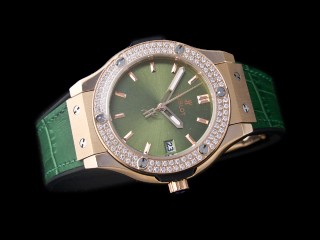hublot classic fusion 35mm quartz lady watch