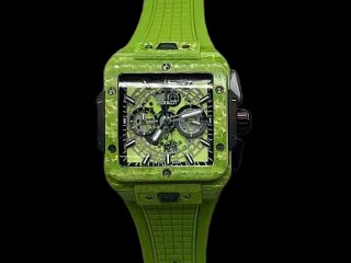hublot square bang unico 821.om.0180.rx chronograph mens watch