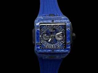 hublot square bang unico 821.om.0180.rx chronograph mens watch