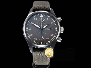 zf factory iwc pilot chronograph top gun miramar iw389002 man watch