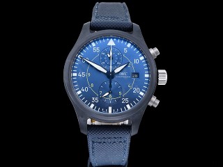  iwc pilot chronograph 389008 blue angels edition man watch