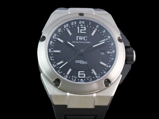 iwc ingenieur dual time titanium iw326403 automatic mens watch