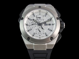 iwc ingenieur double chronograph titanium iw386501 automatic mens watch