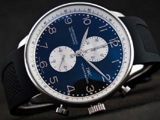 iwc portugieser chronograph quartz  mens watch