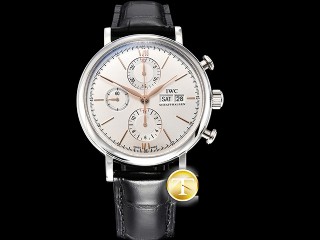 zf factory iwc portofino iw391007 chronograph automatic man watch