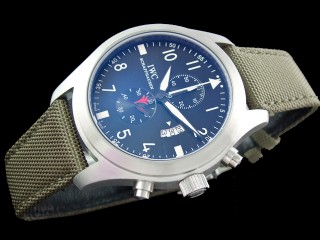 iwc pilots watch chronograph edition top gun miramar mens watch