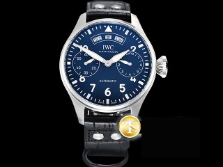 iwc big pilot annual calendar automatic mens watch