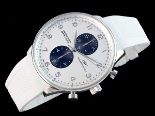 iwc portugieser quartz chronograph mens watch