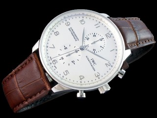 iwc portugieser quartz chronograph mens watch